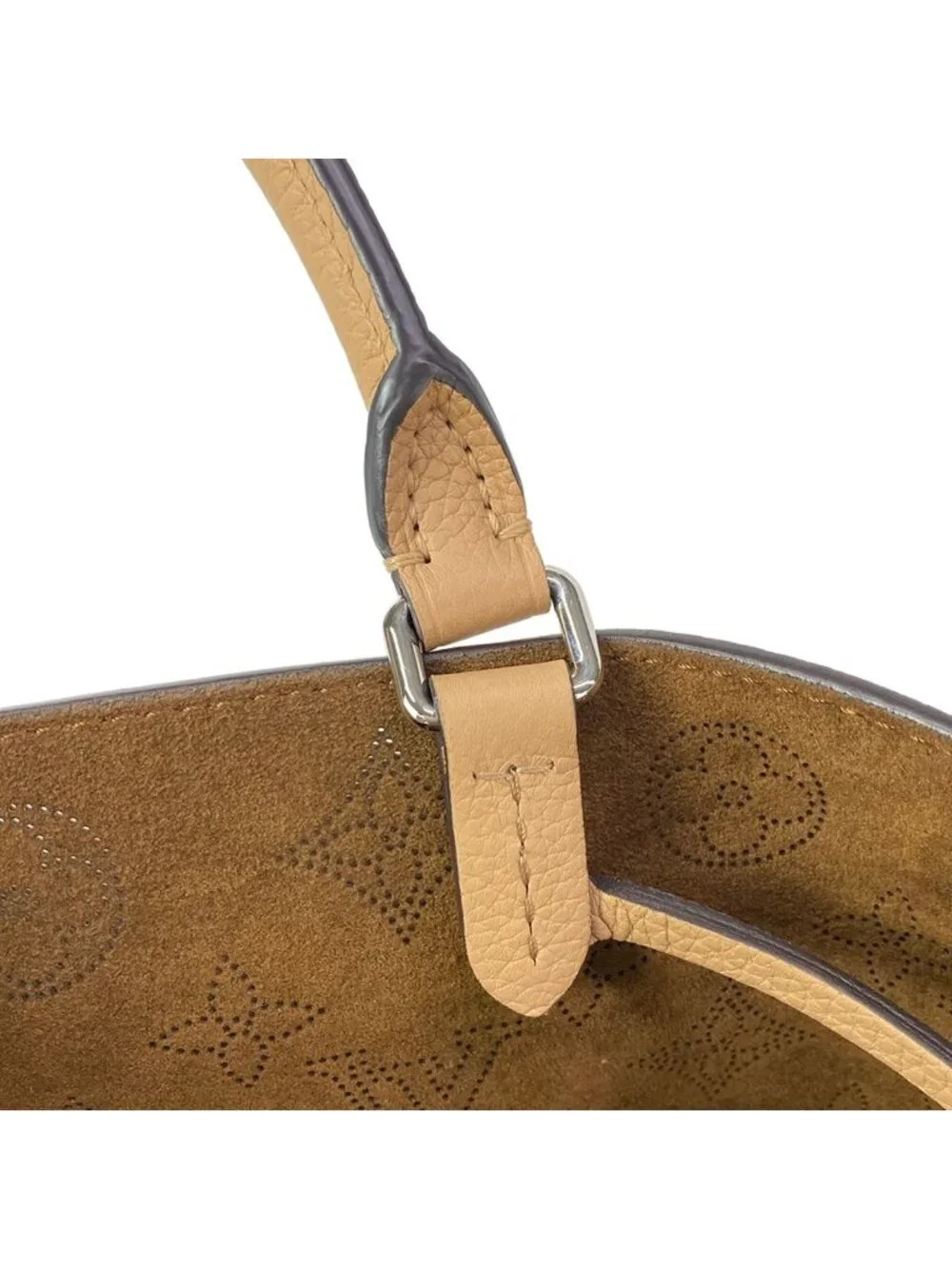 Louis Vuitton Tote Mahina Bella Arizona Brown Leather Cowhide